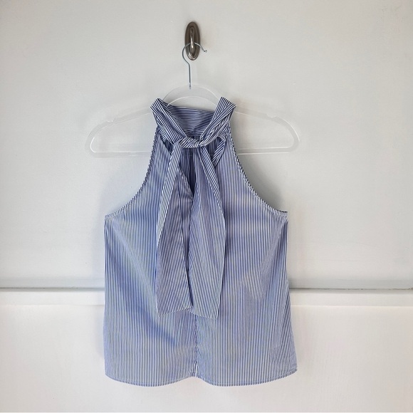 Stitchfix 41 Hawthorn Kerrianne Tie Back Halter Top NWT - Picture 7 of 12